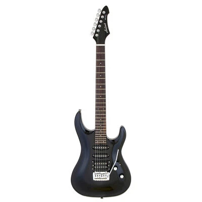 Aria Pro II Electric Guitar Metallic Black - Image 1 of 3