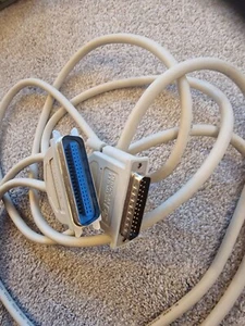 Parallel Old Style Printer Cable D25 Pin Male to C36 Pin Centronics aprox 3m - Picture 1 of 1