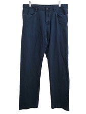 Calvin Klein Men's Denim Jeans Size 34X34 Indigo Relaxed Fit Dark Wash