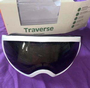 Retrospec Traverse Schneebrille, mattweiß mit Steingläsern, 5260 - Bild 1 von 4