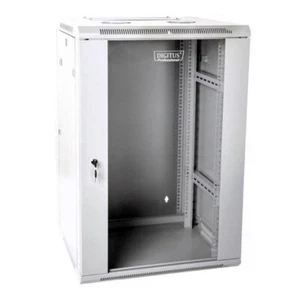 5907772591284 Wall-mounted network cabinet 19" 18U rack 600x600, door glass - Picture 1 of 1