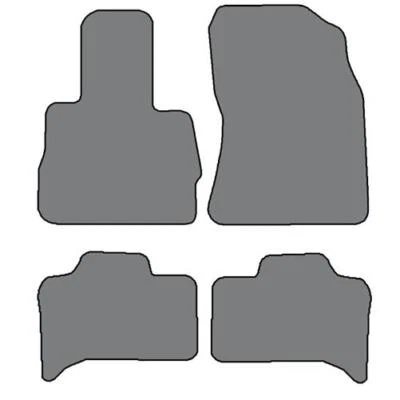 BMW X5 2000-2006 - Juego de 4 alfombrillas a medida - negras Foto 1 de 4