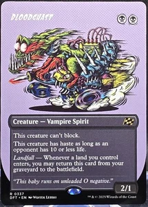 Bloodghast #337 Aetherdrift Borderless Regular Rare - Picture 1 of 2