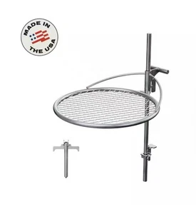 NEW Breeo Outpost Grill 19" Grill Grate Adjustable Stainless Steel - Picture 1 of 2