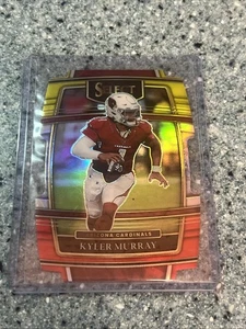 2021 Panini Select Kyler Murray Concourse Red Yellow Prizm Die-Cut #3 Cardinals - Picture 1 of 2