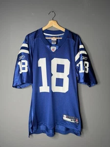 Size Medium Men’s - Reebok Indianapolis Colts #18 Peyton Manning NFL Jersey - Bild 1 von 7