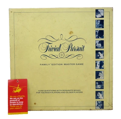Trivial Pursuit Parker 1988 Horn Abbot Family Edition Master Game BP10 - Image 1 of 4