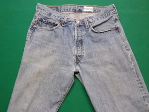 VINTAGE LEVIS 301's CURATED BY JEAN KING FRED SEGALS SUNSET STRIP STORE 33W 30L - Bild 1 von 7