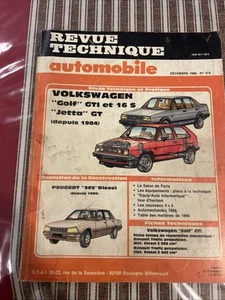 Revue technique VOLKSWAGEN GOLF 2 1.8 GTI 16S JETTA GT VW GOLF II GTI 16S - Imagen 1 de 13