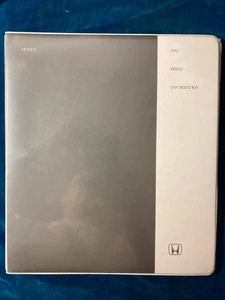 Kit de información de prensa Honda 1992 con 20 fotos de fábrica Civic Prelude Accord CRX - Imagen 1 de 10