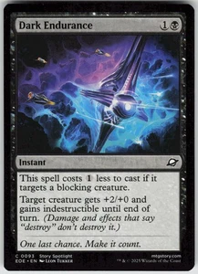 Magic The Gathering Dark Endurance 93 Edge of Eternities C normal casi nuevo - Imagen 1 de 2