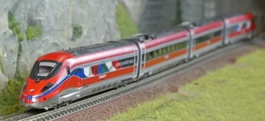 Arnold HN2621 Autorail TGV 4 éléments Frecciarossa 1000, FS, N 1/160 - Imagen 1 de 10