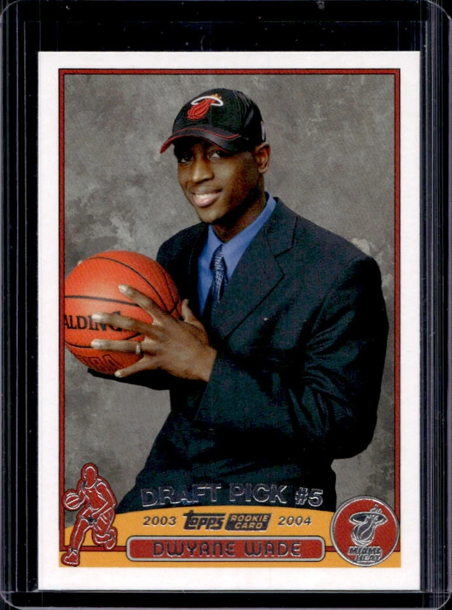 Dwyane Wade Basketball Sports Trading Cards & Accessories Rookie