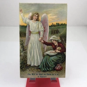 Postal de colección de 1920 Thy Will Be Done On Earth como It Is In Heaven / sin publicar - Imagen 1 de 2