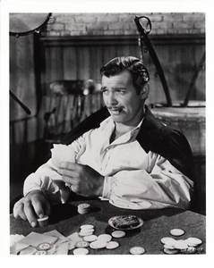 Cartas de juego con cigarro de Clark Gable Lo que el viento se llevó con foto GWTW #291 - Imagen 1 de 1