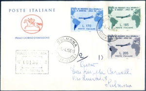 Visit of President Gronchi to South America 1961. FDC. - Picture 1 of 1
