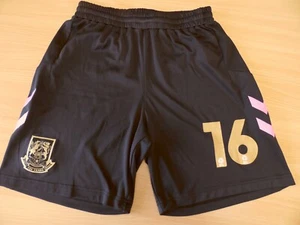 NORTHAMPTON TOWN FC | 16 | D WRIGHT-PHILLIPS | MATCHWORN SHORTS 2022/2023 | Sz S - Picture 1 of 3