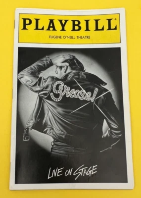 GREASE LIVE ON STAGE PLAYBILL ~Jan. 1995 ~ Teatro Eugene O'Neill ~ Brooke Shields Foto 1 de 4