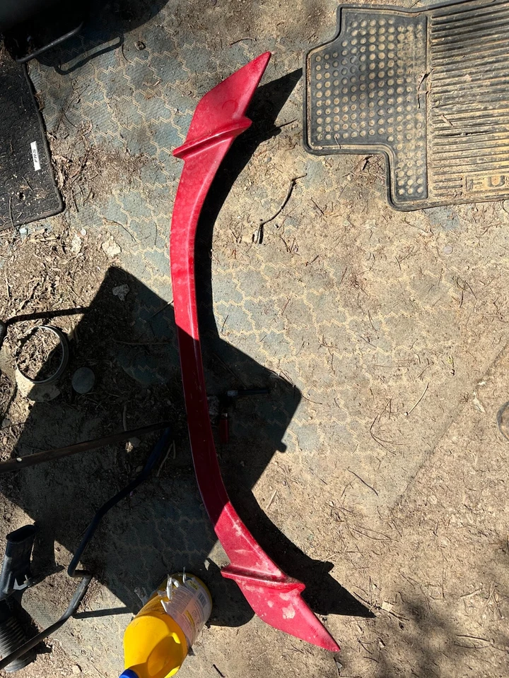 ALERÓN MONTADO EN EL MALETERO 13-16 TOYOTA SCION FRS OEM PINTADO ROJO Foto 1 de 4