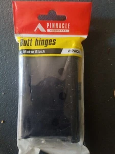 Pinnacle 100mm Loose Pin Butt Hinge - 2 Pack Width 100mm Matte Black - Picture 1 of 2