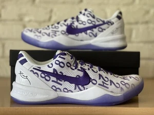 Nike Kobe 8 Protro Court lila weiß FQ3549-100 Herren Größe 11,5 Los Angeles Lakers - Bild 1 von 13