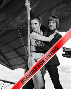 Star Wars Luke & Prinzessin Leia - Carrie Fisher & Mark Hamill 8x10 Foto #7720 - Bild 1 von 1