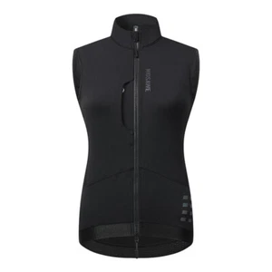 WOSAWE Women's Warm Fleece Cycling Jacket MTB Bike Sleeveless Reflective Jacket - Picture 1 of 18
