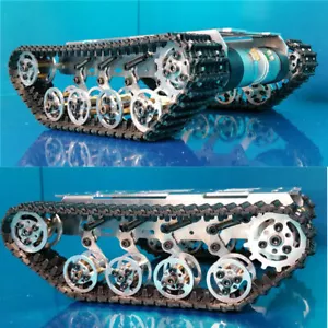 Sistema de suspensión independiente de metal chasis de tanque robot para aficionado a Arduino hágalo usted mismo - Imagen 1 de 9