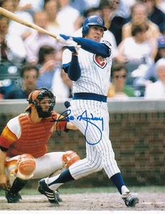 RICK MONDAY CHICAGO CUBS ACTION SIGNED 8x10 - Picture 1 of 1