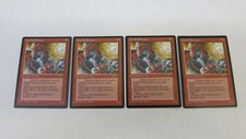 4x GORILLA SHAMAN ALLIANCES PLAYSET MAGIC THE GATHERING MTG  NM /UNPLAYED