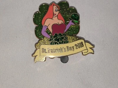 Disney Collector Pin Jessica Rabbit St. Patrick's Day 2018 Limited Edition 4000 - Image 1 of 3