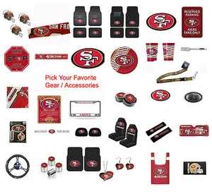 Brand New NFL San Francisco 49ers Pick Your Gear / Accessories Official Licensed - Picture 1 of 34