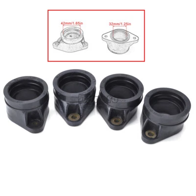 Carb Holder Intake Manifold Boots For Suzuki 13101-17C01 GSXR750 GR77A 1989-1990 - Imagem 1 de 4