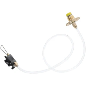  Gas Transfer Pipe Cooker Connectors Fittings Refill Adapter with Valve - Picture 1 of 12