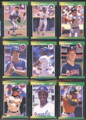 1989 Donruss Baseball's Best, 161 to 336, U-PICK, finish your set, NM, GB12 - Image 1 of 2