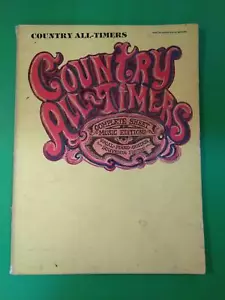 Cancionero de partituras COUNTRY ALL TIMERS Cash Rich Pride Harris Osmond - Imagen 1 de 3