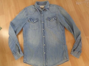 Tolles NEUwertiges Hemd / Jeanshemd von H&M Größe S - Bild 1 von 4
