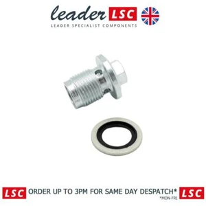 Oil Pan Sump Plug and Seal Vauxhall Insignia A Mk1 2009 to 2017 93183669 New - Picture 1 of 12