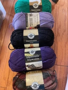 Loops & Threads Yarn IMPECCABLE 100% Acrylic - Machine Washable  - Picture 1 of 44