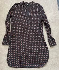 Uniqlo Women's Dress Small Wrap Color Black & Red Size S Small - Picture 1 of 7