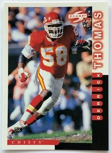 DERRICK THOMAS 1998 Score Football #14 NFL KANSAS CITY CHIEFS *Free Shipping* - Picture 1 of 2