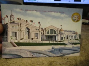 Antigua postal M25 del estado de Washington Seattle Alaska Yukon Pacific Expo Manufactures - Imagen 1 de 1