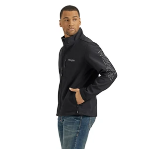 Wrangler Men's Trail Blackout Zippered Jacket 112353408 - Picture 1 of 12
