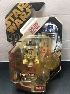 Star Wars 30th Anniversary R2-D2 #04 Gold Coin 2006 Ultimate Galactic Hunt Rough - Picture 1 of 15