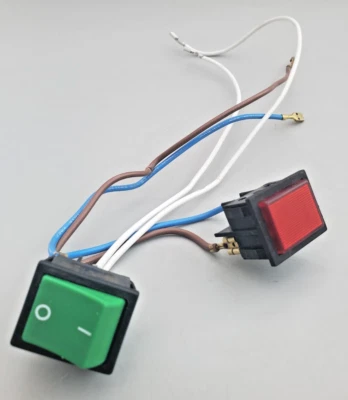 Henry NRV240-11 Aspirador Interruptor/Indicador/Cables Repuesto Foto 1 de 4