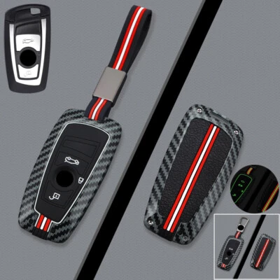 Zinc Alloy Silicone Car Key Case Cover For BMW 1 2 3 4 5 6 7 M5 X2 X3 X4 X5 F30 - Image 1 of 4