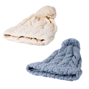 Aran Woollen Mills Womens Supersoft Merino Multi Cable Hat