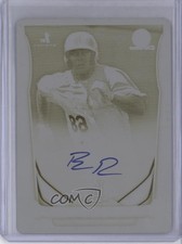 2014 Bowman Chrome Prospect Printing Plate Yellow 1/1 Brandon Dixon Auto 3x9