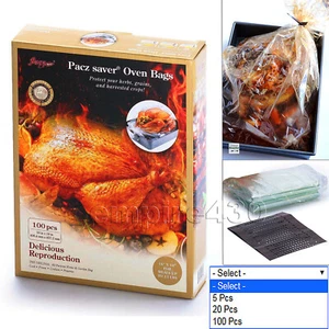 12" x 16" Truthahnbeutel Pacz Saver Ofenbeutel, BPA frei, Mikrowelle & Gefrierschrank sparen - Bild 1 von 12