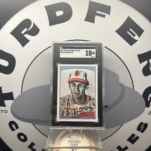 2022 Topps X Lauren Taylor Wave 2 Lauren Taylor Cal Ripken Jr #27 HOF - Picture 1 of 2